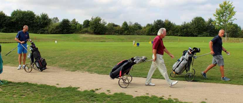Eine Runde mit... 31 im Ruhestand werden, sondern zusammen mit seiner Frau, Dr. Carmen Mathies, ein aktiver Golfer.