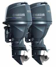 Die Modelle bieten durch die neuste Viertakt- Technologie von Yamaha unerreichte Leistung dank des 16-Ventil-Motors mit zwei oben liegenden Nockenwellen (DOHC) für eine bessere