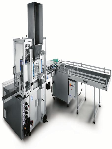 INDOSA matic 100 K2 - Tabak Tabak Füll- und Siegelmaschine für Kombidosen mit Kartonböden The World's No.