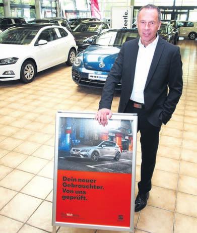 Das bestätigt auch Mirco Meyer, Inhaber des Autohauses Meyer in Elstorf. Er ist dem VW-Konzern verbunden und steht für die Marken Seat, Audi und VW.