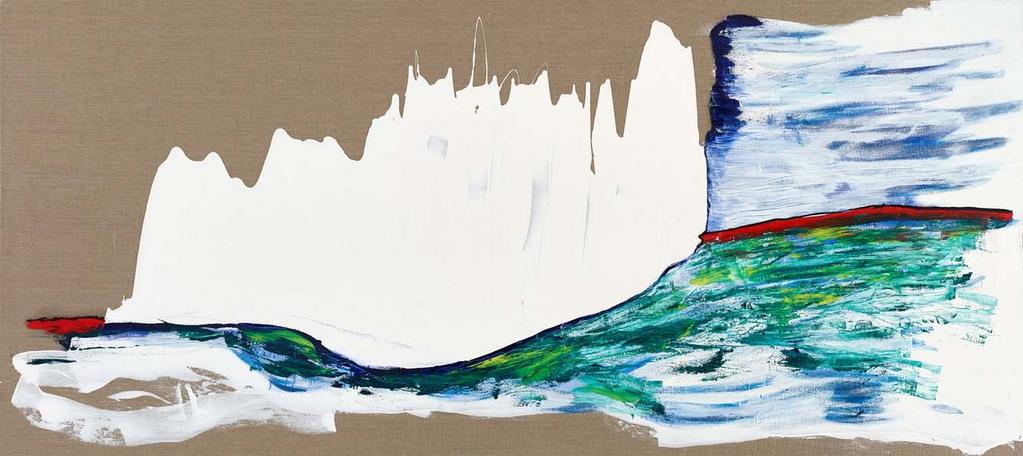 TOBIAS WYRZYKOWSKI 09 Glacier and Meadow Painting Oil