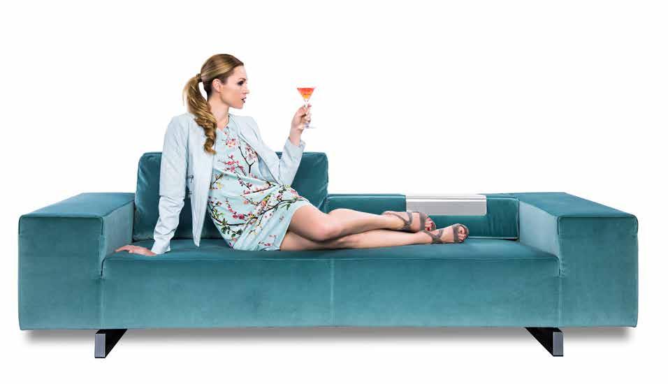 SADDLER N 3 Designobjekt Diese multifunktionale Couch kommt all Ihren Bedürfnissen nach.