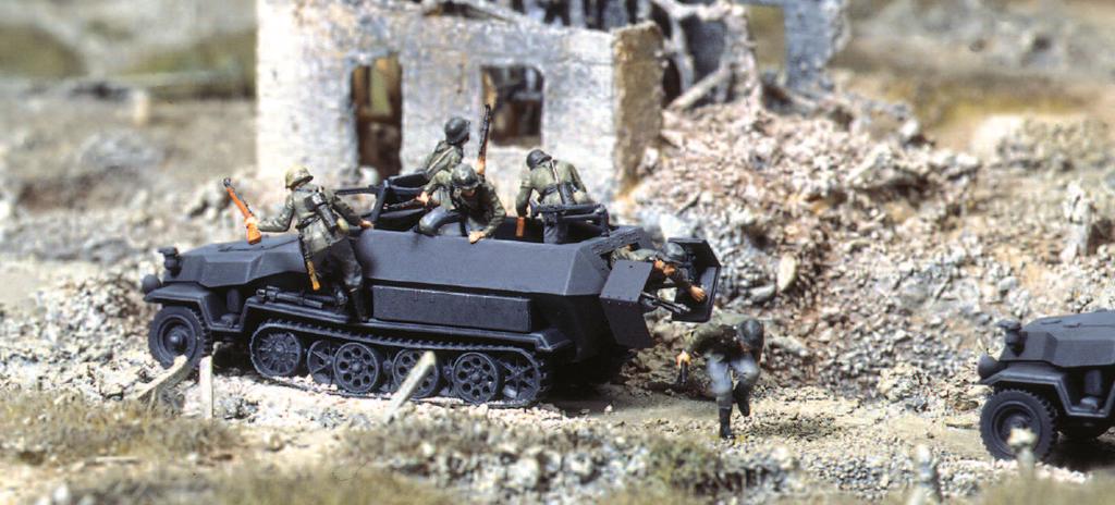 military. 72500 US-lnfanterie modern. 16 unbemalte Miniaturfiguren. Bausatz.