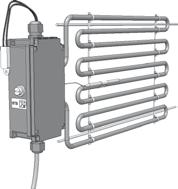 Wärmetauscher PWW (Pumpenwarmwasser) CU-Al Wärmetauscher zur Zuluftnacherwärmung, für CKL-iV/iH/A-1300;