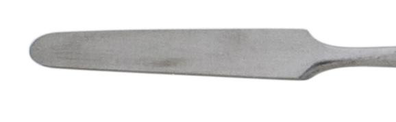 5 cm 20-307-18 22 cm McKenty Doppelraspatorium, leicht/stark gebogen, 22 cm McKenty raspatory, double ended, slightly/strongly curved, 22 cm