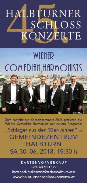 Zum Jubiläum findet das erste Konzert mit den Wiener Comedian Harmonists im Gemeindezentrum statt.