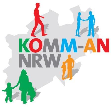 KOMM-AN NRW Landesweit flächendeckende Unterstützung von Initiativen von Ehrenamtlichen: 1.358 Ankommenstreffpunkte 57.099 regelmäßige Begleitungen von Flüchtlingen 15.