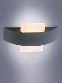[] LED-Fassadenleuchte Aluminium, graphit, B 00, H 220, T 40