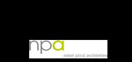 Das Büro NPA GmbH wurde Anfang des Jahres 2012 gegründet und setzt die Arbeit des seit 1996 bestehenden Büros Nebel Pössl Architekten GbR fort.