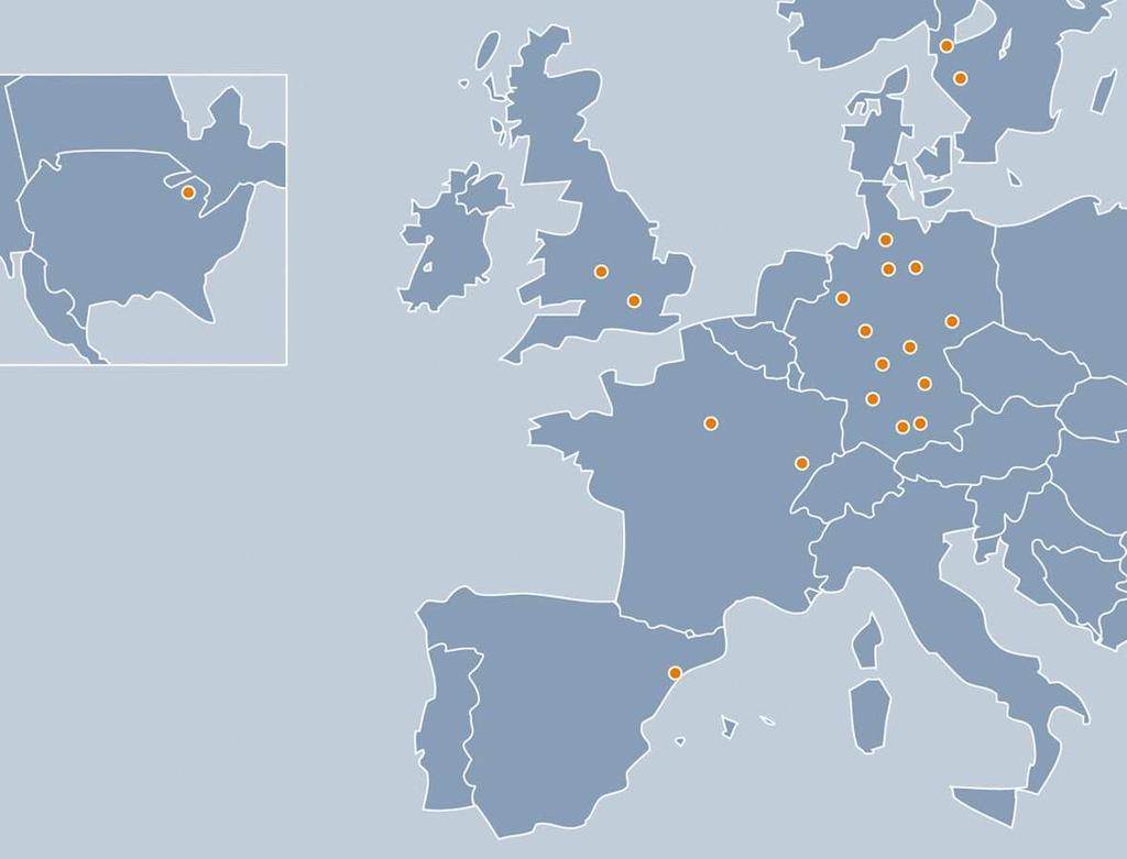 Bertrandt ist an 20 Standorten in Europa und den USA
