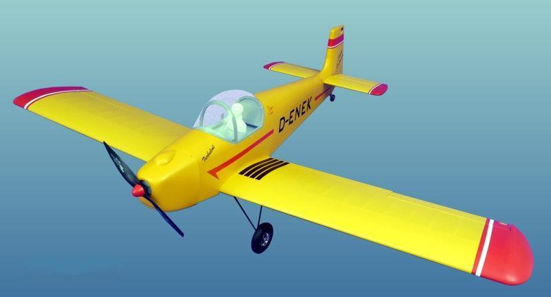 Bauanleitung RC-Flugmodell Stark Turbulent D Best.-Nr. 1364/00 Technische Daten: Maßstab: 1:3 Spannweite: ca. 2.340 mm Länge: ca. 1.738 mm Fluggewicht: 7.500-8.000 g Tragflächeninhalt: ca.