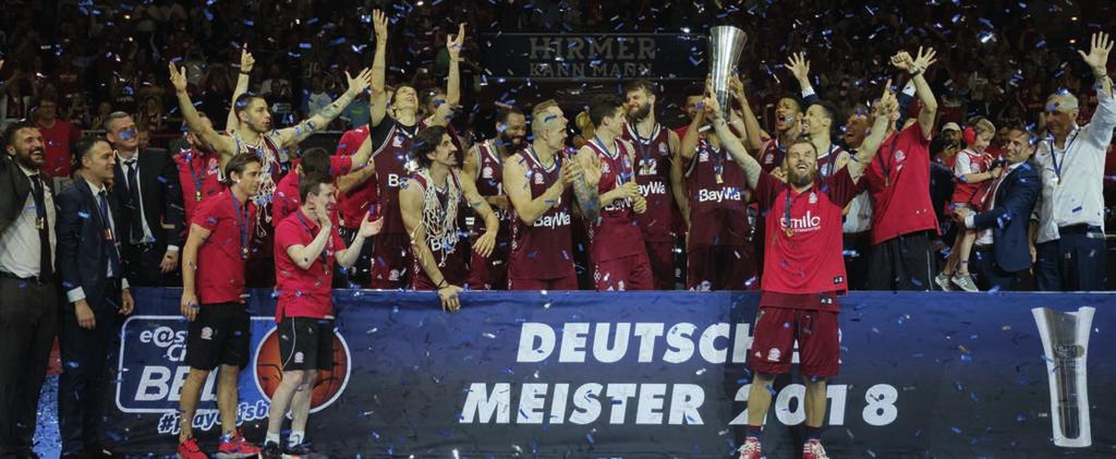 9 WETTPROGRAMM Di., 5. September Mo.,. Oktober 8 BASKETBALL NATIONAL / FORMEL Wer wird deutscher Basketball-Meister 9? Double-Sieger FC Bayern möchte seinen Titel verteidigen.