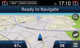 NAVIGATIONSSYSTEM Das integrierte Garmin Navigationssystem zeigt Ihnen den richtigen Weg und führt Sie dank TMC-Meldungen (Traffic Message Channel) sicher um Verkehrshindernisse herum.