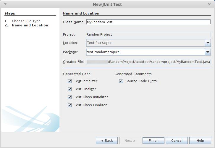 JUnit Erster Test in NetBeans (2) Neuen Test