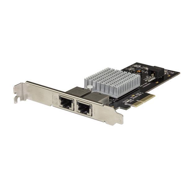2 Port PCIe 10GBase-T / NBASE-T Ethernet Netzwerkkarte - mit Intel X550 Chip Product ID: ST10GPEXNDPI Diese Dual-Port-Netzwerkkarte bietet vielfältige und kostengünstige Netzwerkkonnektivität durch