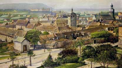 Wie viele Gemälde und Zeichnungen sind wohl in den vergangenen rund 150 Jahren von Bruchsal entstanden, wie viele Künstler hat die Stadt inspiriert?
