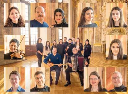 .. : Zwölf Musiker fünf verschiedener Nationalitäten musizieren gemeinsam in einem bunten Programm aus Klezmer- Musik kombiniert mit albanischen, arabischen und türkischen Liedern.