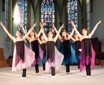 Getanzte Liturgie, die Umsetzung kirchenmusikalischer Werke als Ballett diese ungewöhnliche Idee ist seit vielen Jahren ein Markenzeichen von Christel