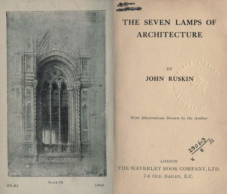 John Ruskin *1819 in London 1900 in