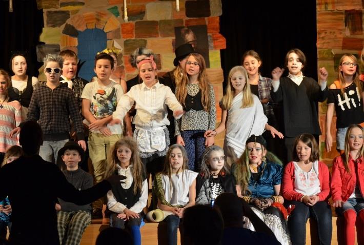 Und dann noch Kindermusical (Klasse