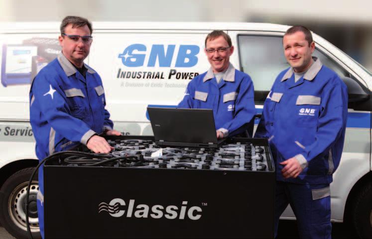 Network Power > Service Batterieservice Energielösungen Wir halten Ihr Geschäft in Bewegung GNB ist der Experte