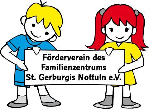 Satzung 1 Name und Sitz 1. Der Verein führt den Namen Förderverein des Familienzentrums St. Gerburgis Nottuln. 2. Nach erfolgter Eintragung ist dem Vereinsnamen gemäß Absatz 1 der Zusatz e.v. (eingetragener Verein) hinzugefügt worden.