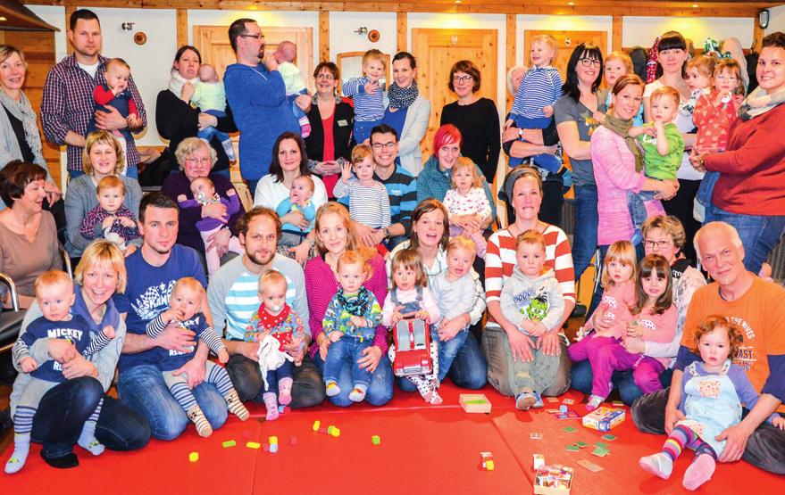 Viel Spaß hatten die Kinder und Eltern beim dritten Zwillingstreffen des Elbe-Elster Klinikums.