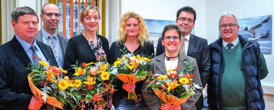 Dr. Stephanie Zaussinger (l.), Stefanie Frank (m.) und Dr. Birgitt Kittel (r.) praktizieren im MVZ Herzberg.