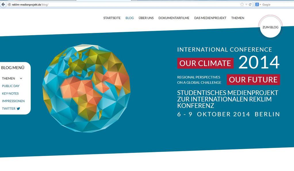 Helmholtz-Verbund Regionale Klimaänderungen Medien-Projekt