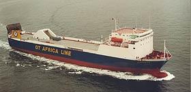 Schiffsbeteiligung 34 - MS "KINTAMPO" (verkauft) Schiffstyp: Bauwerft: Ablieferung: 1985 Emission: 1985 Verkauf: 1994 Technische Daten: TEU: 865 tdw; 11,3 Ro/Ro- und Containerschiff Schiffswerft