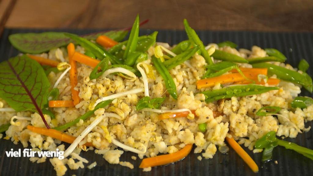 Gebratener Reis In 20 Minuten steht das asiatische Gericht auf dem Tisch: Kurze Zubereitungszeit bei vollem Genuss.