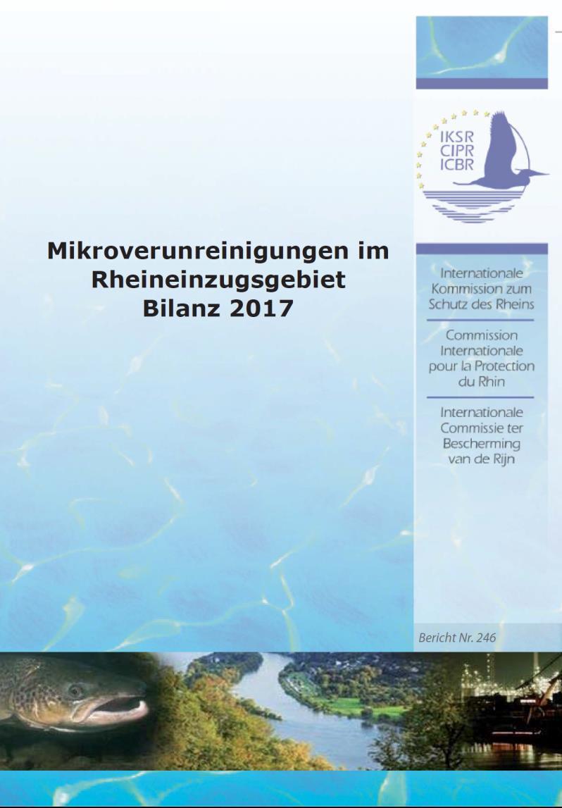 6. Zusammenfassung negative Einflüsse auf Ökologie und Trinkwassergewinnung Datenlage weiterhin verbesserungswürdig Aussagen des IKSR-Fachberichts Nr.