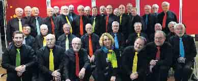 Der MGV Lechenich stellt mit 25 Sängern den größten Teil dieses Chores. Weitere teilnehmende Chöre sind der MGV Liederkranz Efferen, der MGV Cäcilia Berrenrath, sowie einige Gastsänger.