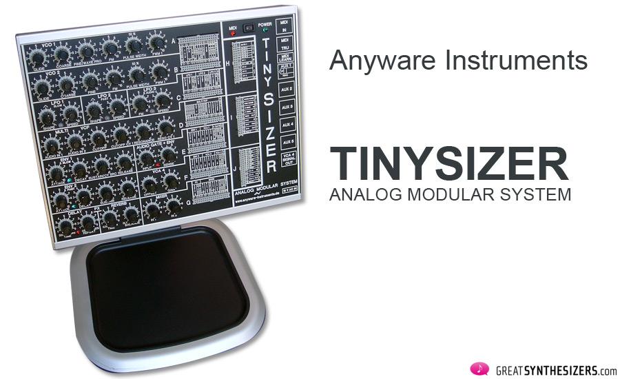 In den Forschungshallen von Thomas Welsch der Firma Anyware Instruments wurde ein neues Wunderwerk der Musiktechnik geschaffen: Der Tinysizer.