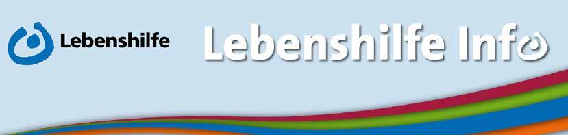 Nienburg Lebenshilfe Kreisvereinigung Nienburg/Weser e. V. Lebenshilfe Nienburg gemeinnützige GmbH Ausgabe Juni 2018 Nr.