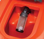 Tankvorgänge sertank, dosierbares Die integrierte Schmutz- den Saugmotor gelangen Schmutzwasser-Ablass- aufnahme in