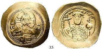 Stempelfehler auf Vs., Prägeschwäche auf Rs., vz 625,- 27 Solidus 583-602, Constantinopel. 4,12 g. Leichter Solidus zu 22 Siliquae.