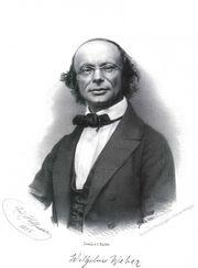 Wilhelm Eduard Weber 1804 Geboren in Wittenberg 1831-1837 und ab 1849 Professor für Physik an der Universität
