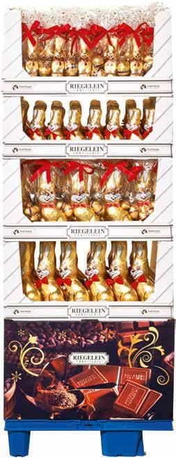 Schleife, 250 g Red-Gold Easter Bunny with bow, 250 g 56x 20x Rot-Gold Osterhase mit Schleife, 80 g