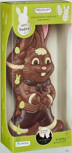 Easter Bunny in Gift box, 500 g Confiserie Hip Hop