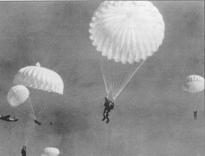 Parachute use to prevent death and major