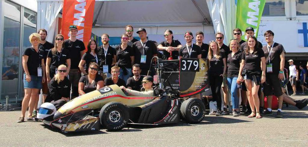 Das Team Das Vorhaben: Teilnahme an der sich abzeichnenden Entwicklung hin zu effizienten Formula Student Rennwagen mit Verbrennungsmotoren.