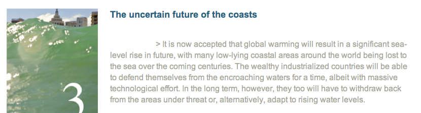 http://worldoceanreview.com/ Der erste WORLD OCEAN REVIEW Die ungewisse Zukunft der Küsten Dass die Klimaerwärmung den Meeresspiegel künftig stark ansteigen lässt, gilt inzwischen als sicher.