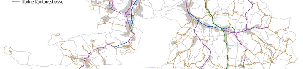 Massnahmen motorisierter Individualverkehr Investitionen in den Jahren 2009 bis 2013: Werterhalt: CHF 150 Mio.