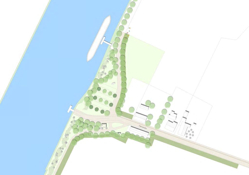 1 Rheinpromenade Versetzung des bestehenden Flusskreuzfahrtschiffsanlegers. Anschluss an das Wasser- und Abwassernetz, Strom und Internet.