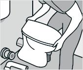 Seite 1 von 5 Meisterschmiede Anleitung - Stand-WC austauschen Das brauchst Du für Dein Projekt Material Werkzeug Montagestreifen Stand-WC Silikon Klebeband Spülrohrverbinder Gleitmittel