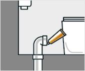 Seite 5 von 5 Spülung noch einmal betätigen, damit der Spülkasten leerläuft. Entferne nun den Spülrohrbogen vom Spülkasten; ihn kannst Du beim neuen WC wieder verwenden.