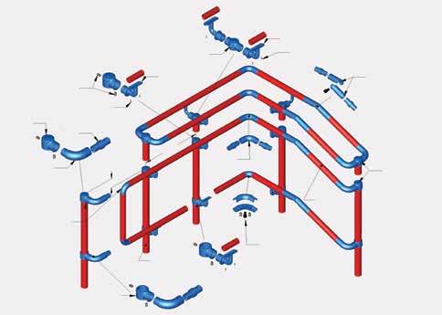 K CCSS Rohrverbinder ermöglichen eine kostengünstige Lösung für Geländerkonstruktionen sowohl bei Neubauten als auch bei Sanierungen.