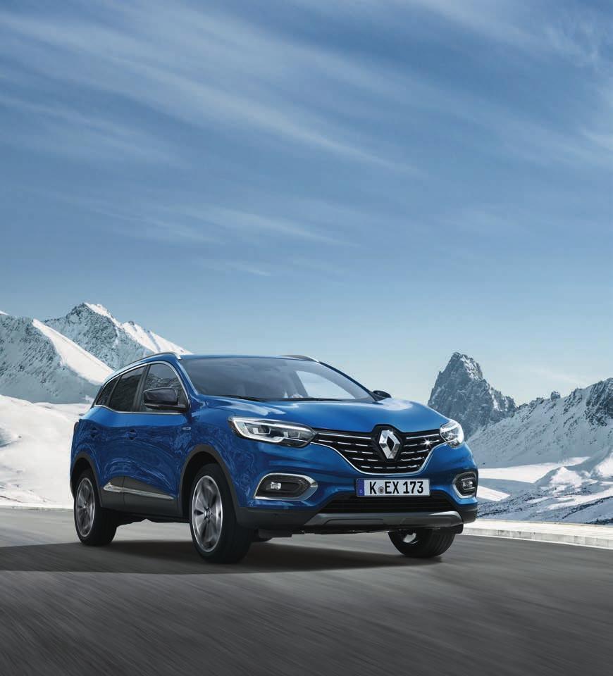 AM. JANUAR FEIERN WIR: Die Premiere des neuen Renault KADJAR Sichern Sie sich jetzt für viele Modelle kostenlose Winterkompletträder*, 0 % Zinsen und 5 Jahre Garantie.