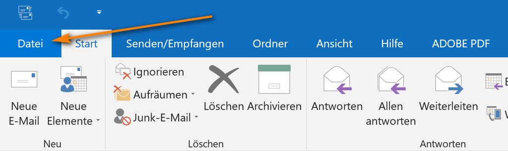 So richten Sie ein neues Postfach / Mailadresse mit Microsoft Outlook 2016 ein In Microsoft Outlook 2013 können Sie problemlos mehrere E-Mail Konten verwalten.